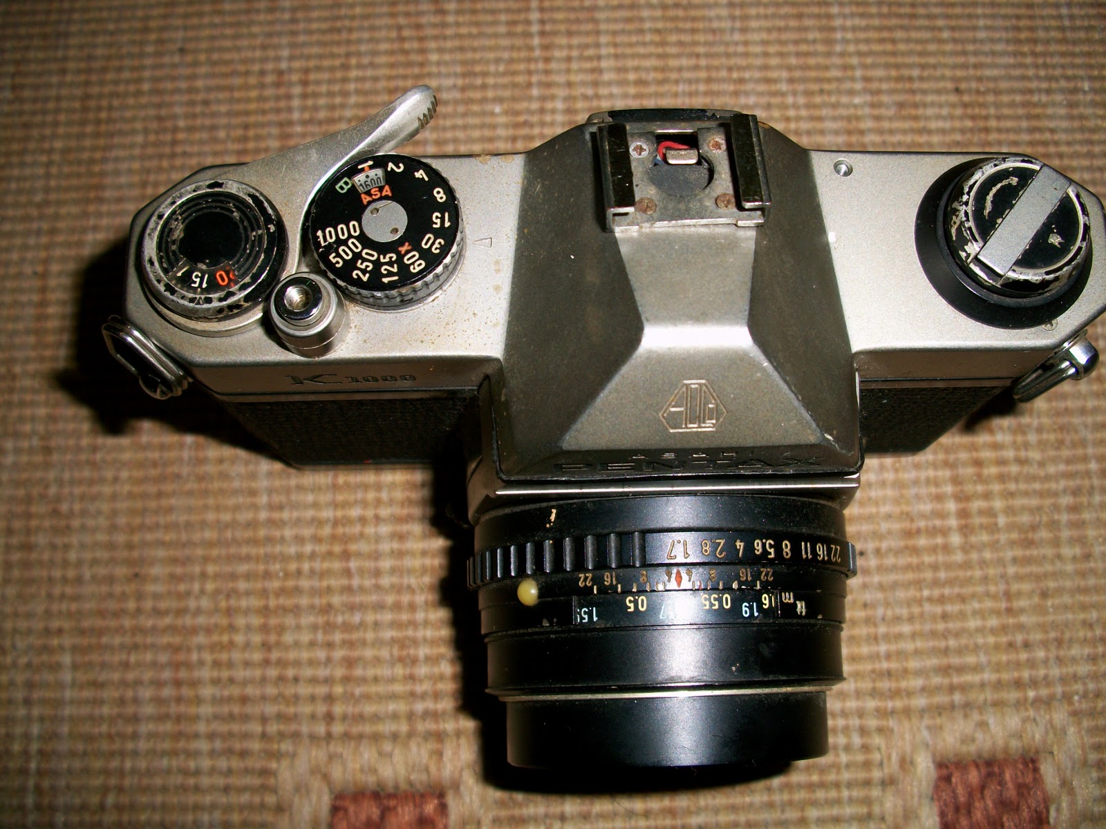 collectible items Asahi PENTAX K1000 vintage camera