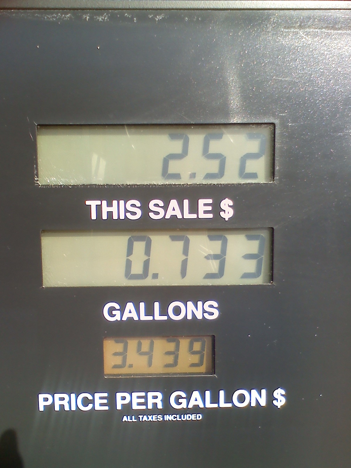 96 mpg on a