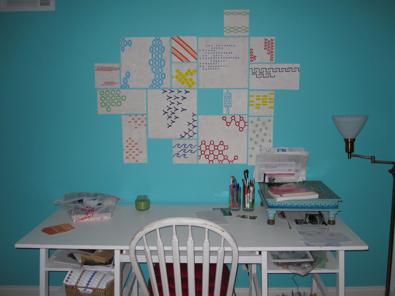 ODDLY SENTIMENTAL Day of Art with Erin Cork Board Collage