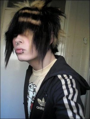Emo Boys With Blonde Hair. This emo boy has blonde cute emo hairstyle sexy