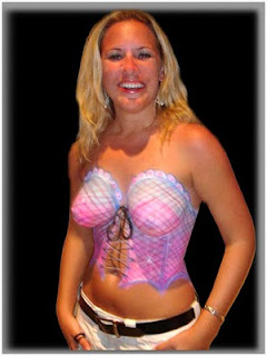 Waistcoat Body Painting Photos