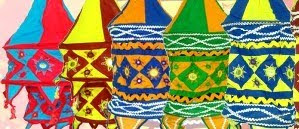 Applique lamp shades