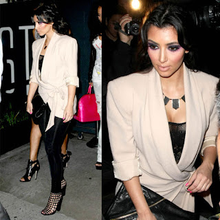  Kardashian Stylist on Monica Rose  Kim S Night Out At Stk