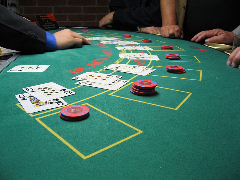 blackjack table blackjack table