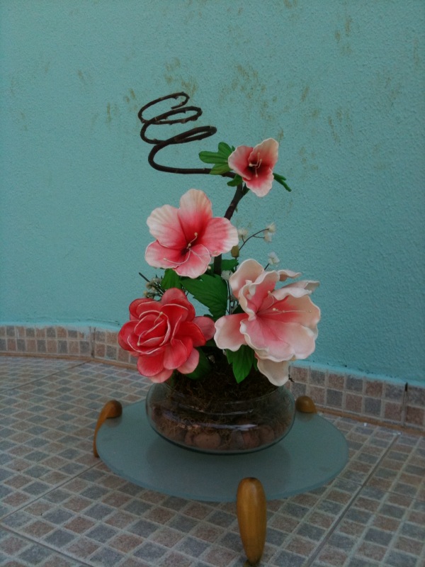 Habilidades da Lalá Meu Artesanato Flores de EVA Adesivo De Parede Galaxia ~ Habilidades da Lalá Meu Artesanato Flores de EVA