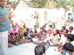 Interaction with Slum Children