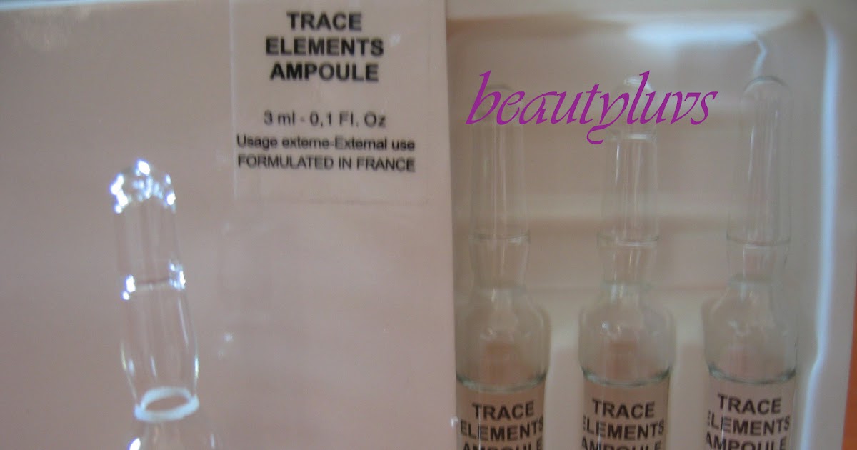 Beauty Luvs Ampoules Formulated in France