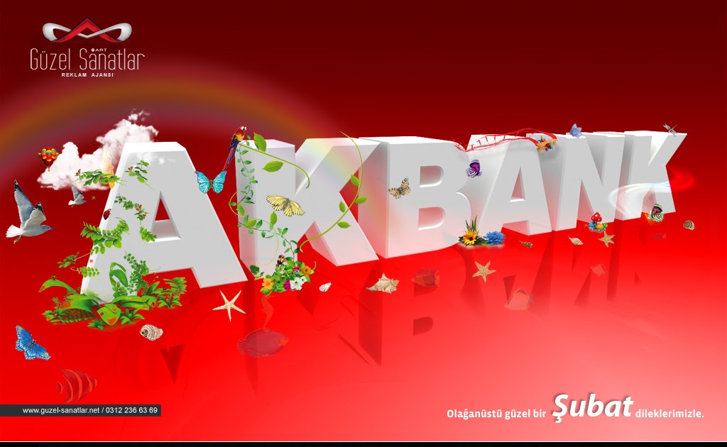 Bankalar Akbank Wallpaper Duvar Kagidi Subat Takvimi