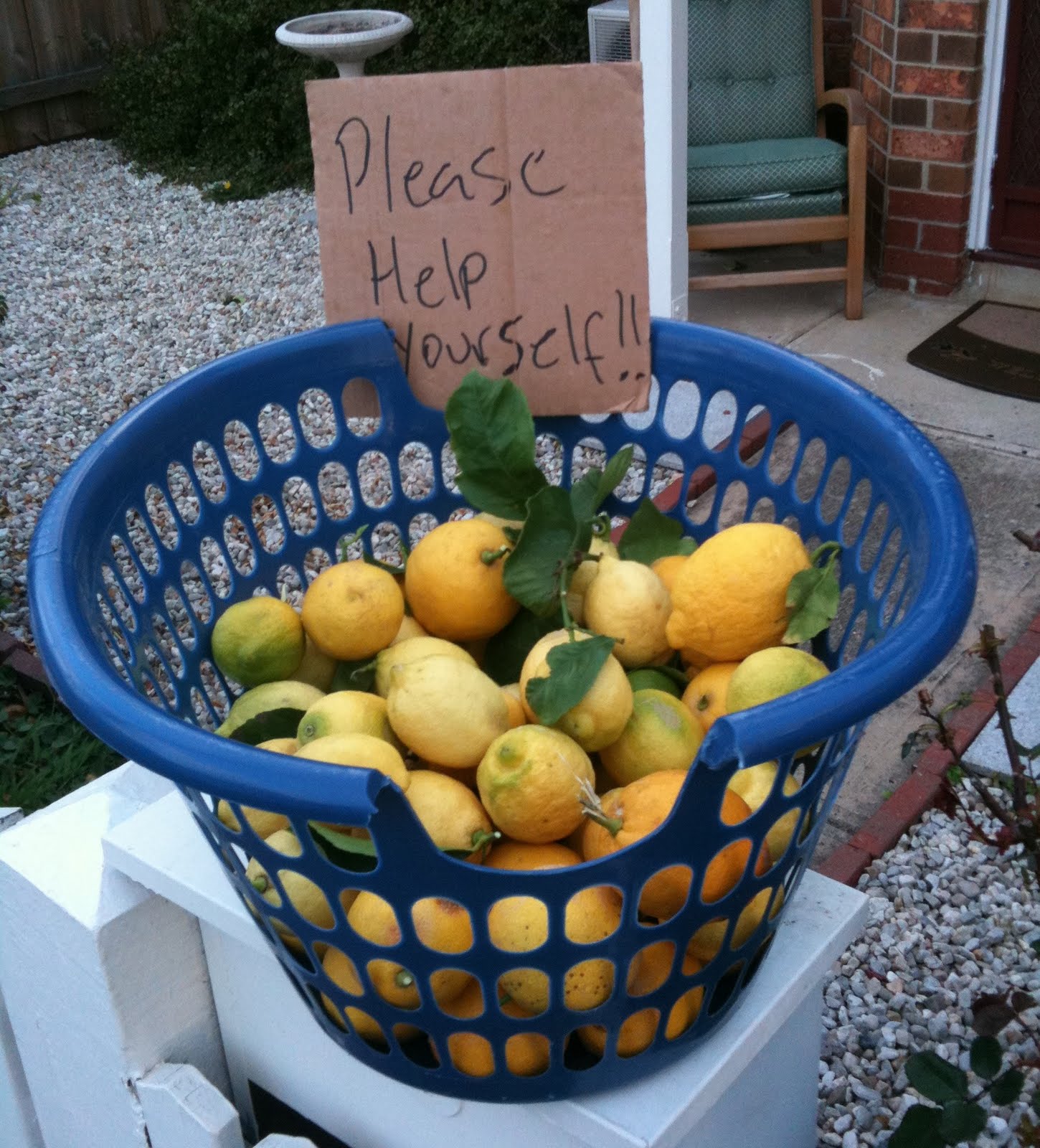 Please Help Yourself