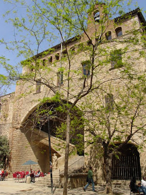 Barcelona Sights - Terrace at Catalonian Library