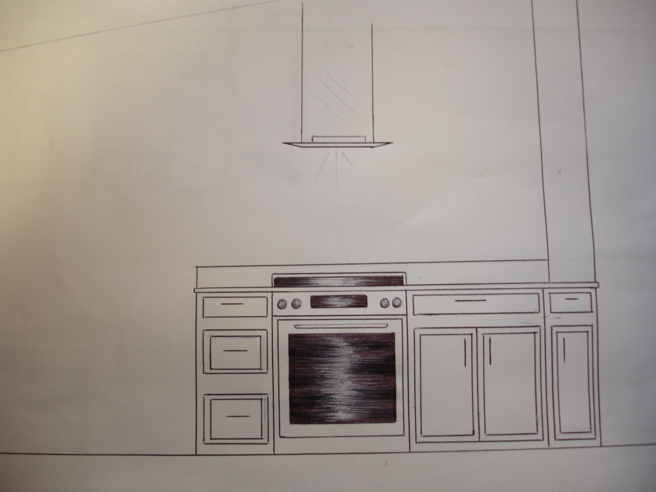 Home depot kitchen cabinets in stock only cost us about $ 3000 for all the cabinets moulding and hardware