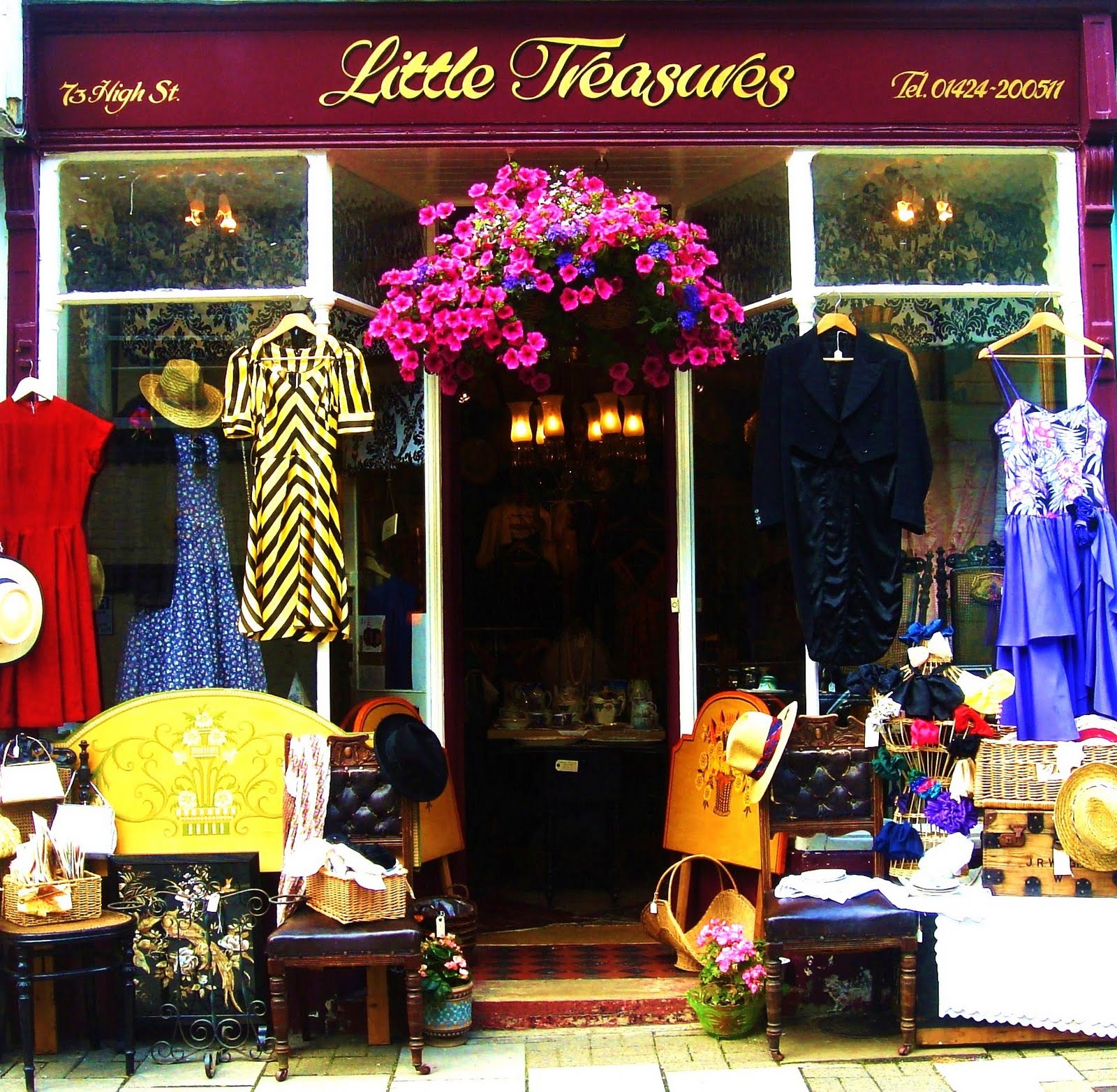 All About Abbie... Little Treasures Vintage Shop in Hastings Old Town