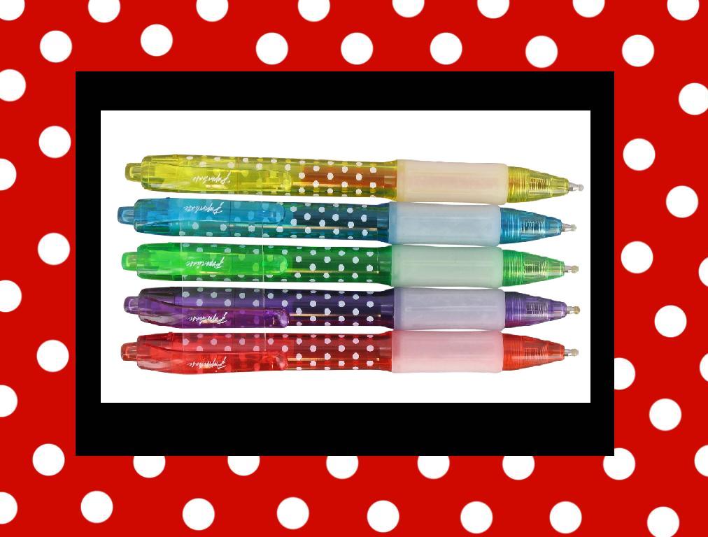 Polka Dot Pens