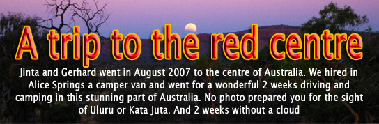 a trip to the red centre