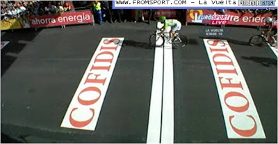 See, BMX skills easily translate to road racing skills.