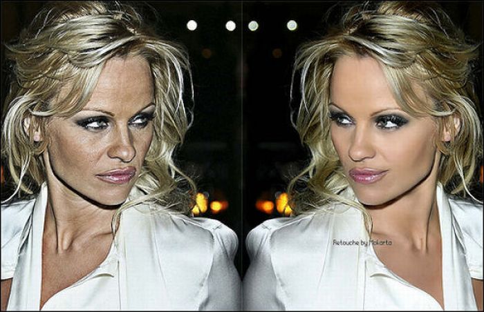 before and after retouching photos before and after retouching photos
