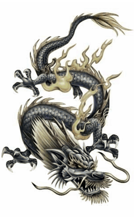 Wow... Im imprest of this kinda tattoo staff!!! Realy cool! Chinese dragon tattoo.