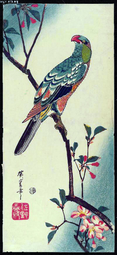 [Utagawa+Hiroshige+I,+Japanese,+1797–1858+parrot.jpg]