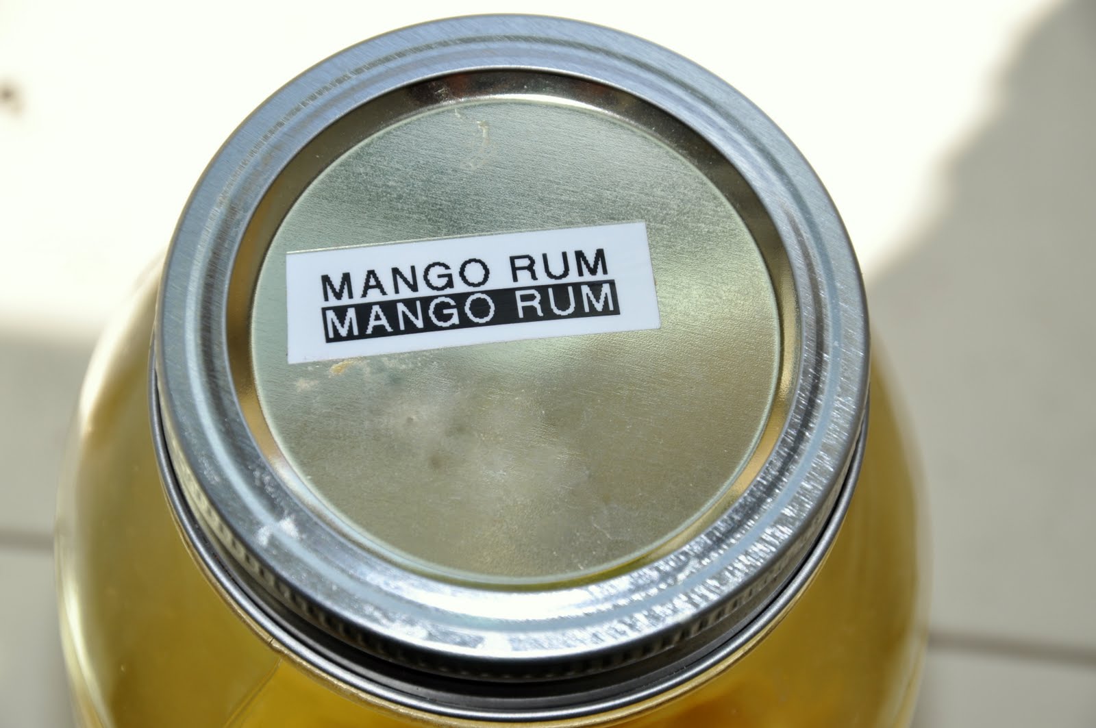Alpha Cook Mango Infused Rum