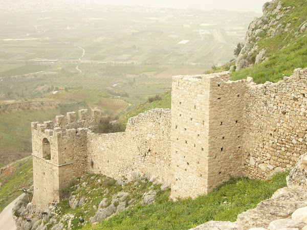 Some towers next to the main gate