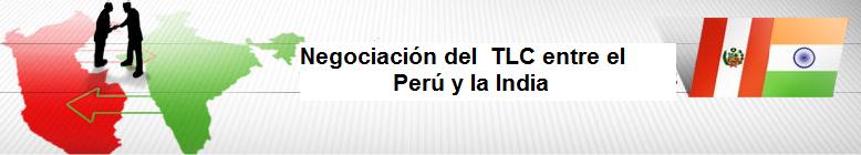 Negociación del TLC entre el Perú y la India