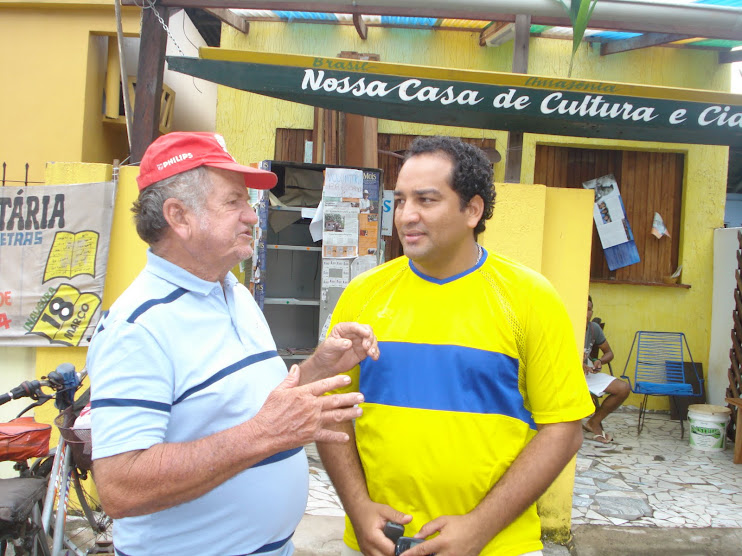 S. Barbosa, poeta popular. Primeiro frequentador da nossa biblioteca-mãe BArca das Letras