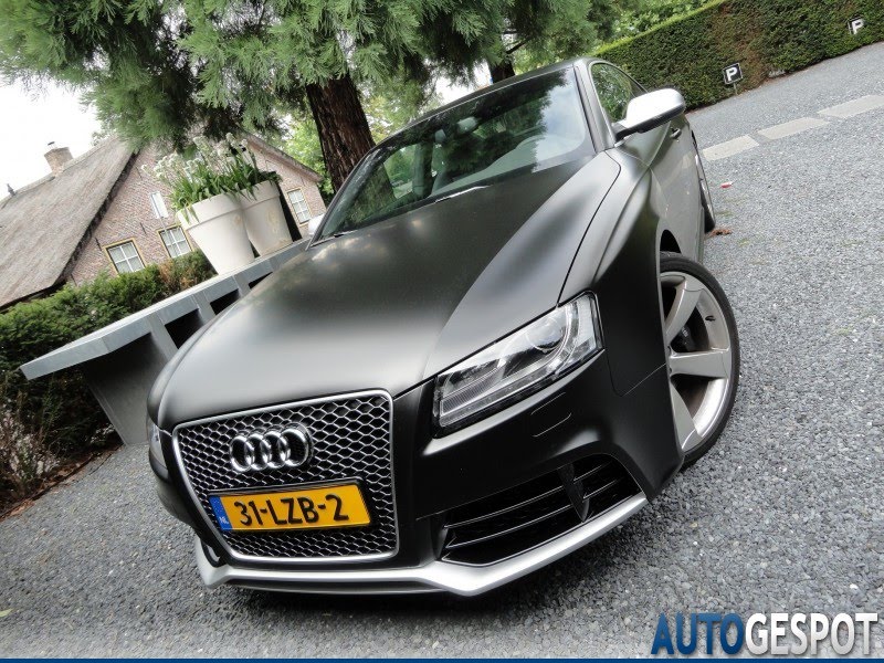 Black Matte Audi