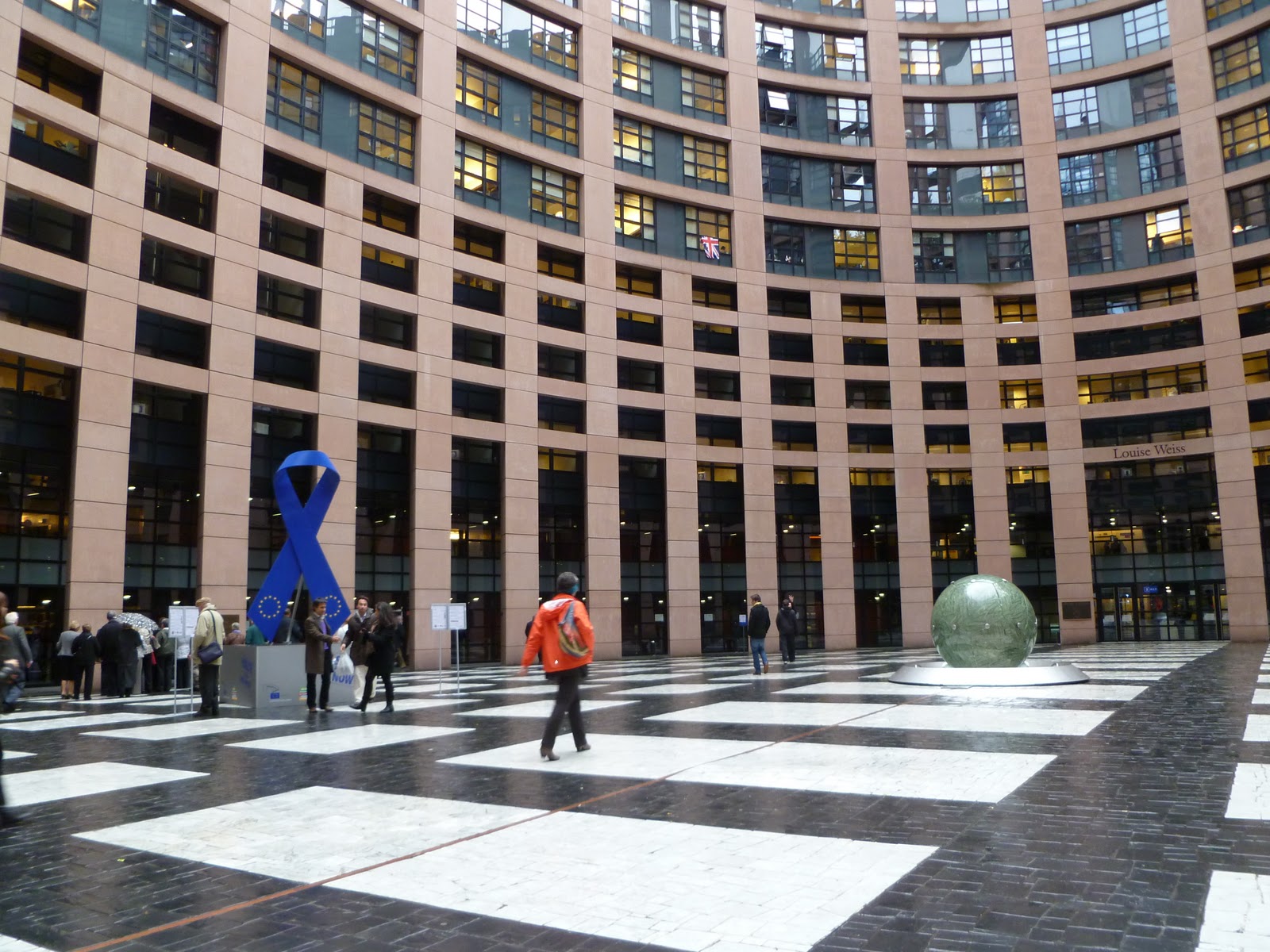 Le fabuleux destin de Laurence Poulain Visite du Parlement Européen de