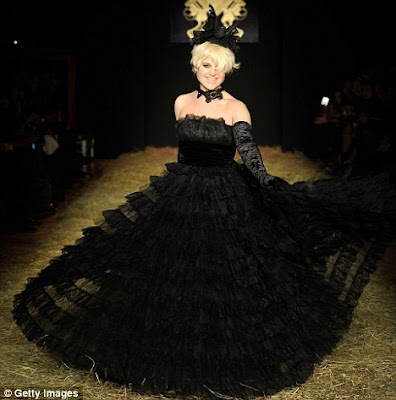 black wedding dress
