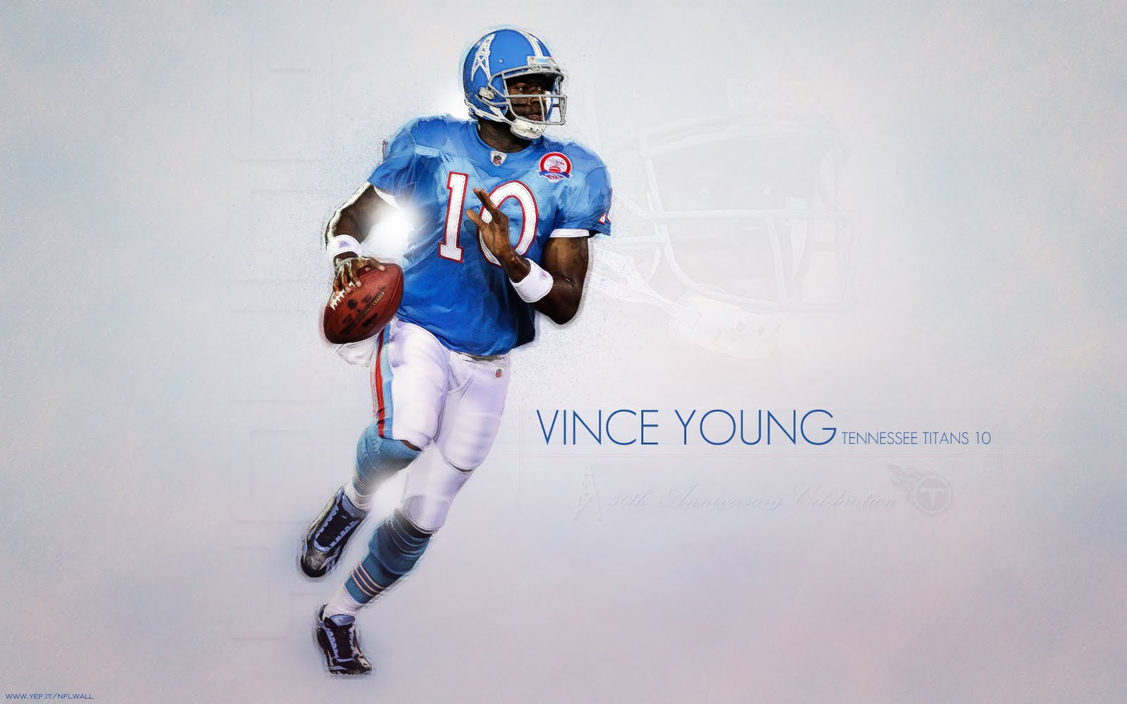 Young Vince Tennessee Titans wallpaper