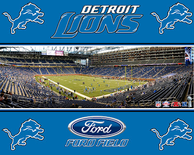 Ford Field stadium, Detroit Lions stadium wallpaper, nfl wallpaper
