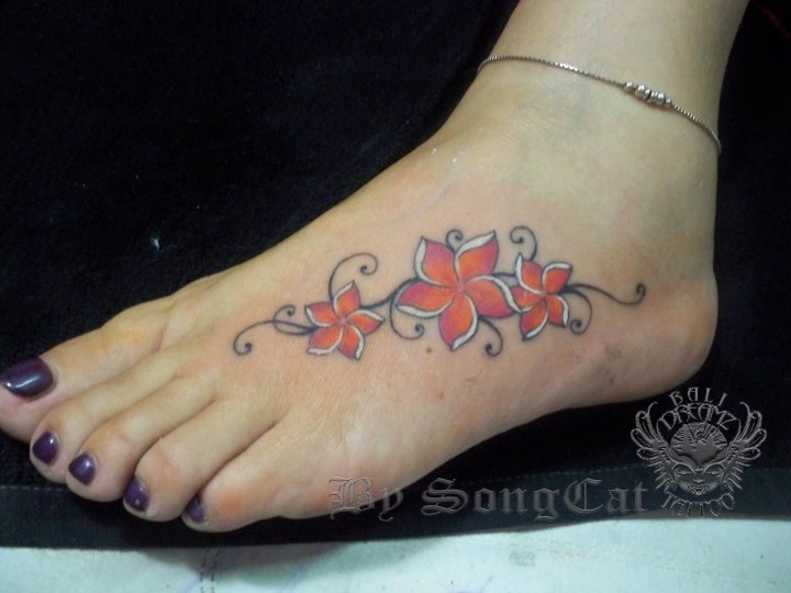 tribal tattoos for women on thigh. Japanese Tattoo Flower For Girl or Women()