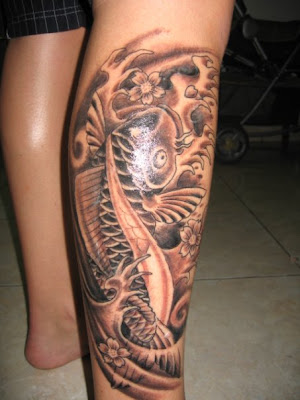 Labels Black Tattoo Fish Tattoo Tattoo Designs koi fish tattoo flash