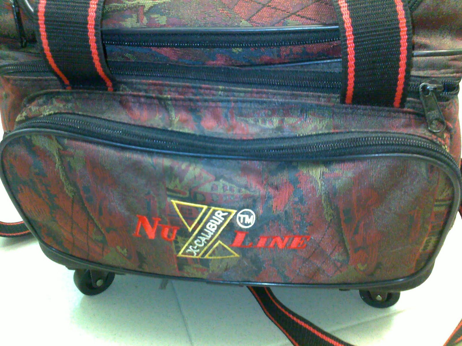 KEDAI BOWLING ONLINE Single bowling bag with wheel BRAND NULINE XCALIBUR