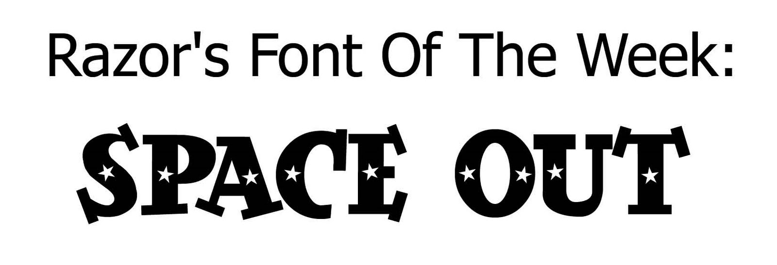 Razor Font