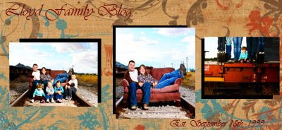 Lloyd Family Blog