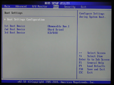 bios boot