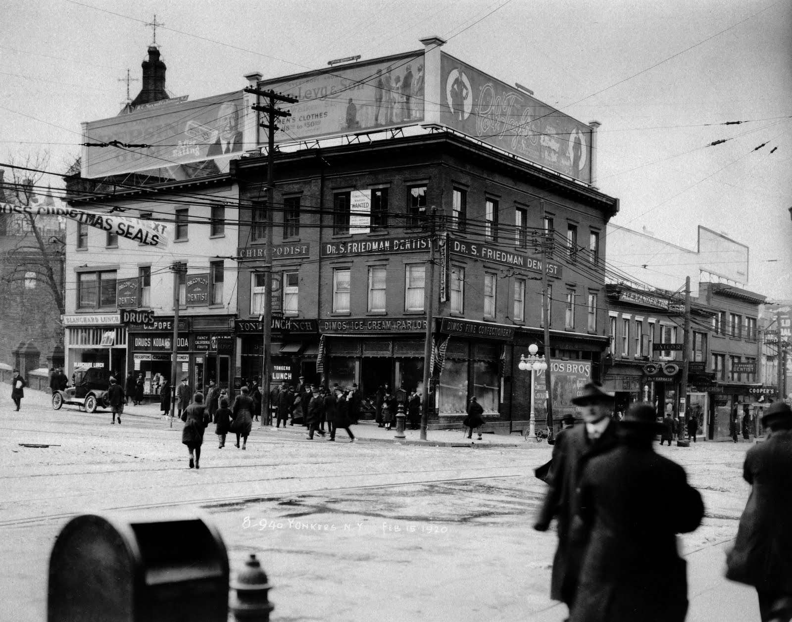 Yonkers Getty Square Photos 1920