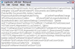 Adobe Captivate 4 Dat file