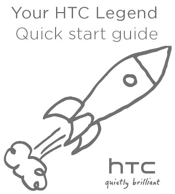 HTC Legend Quick Start Guide HTC-Legend-quick-start-guide