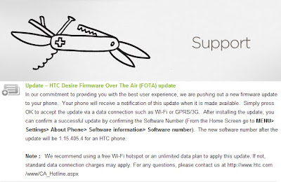 HTC-Desire-OTA-Update
