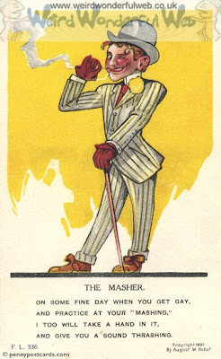 IMAGE:Old-fashioned postcard-The Masher