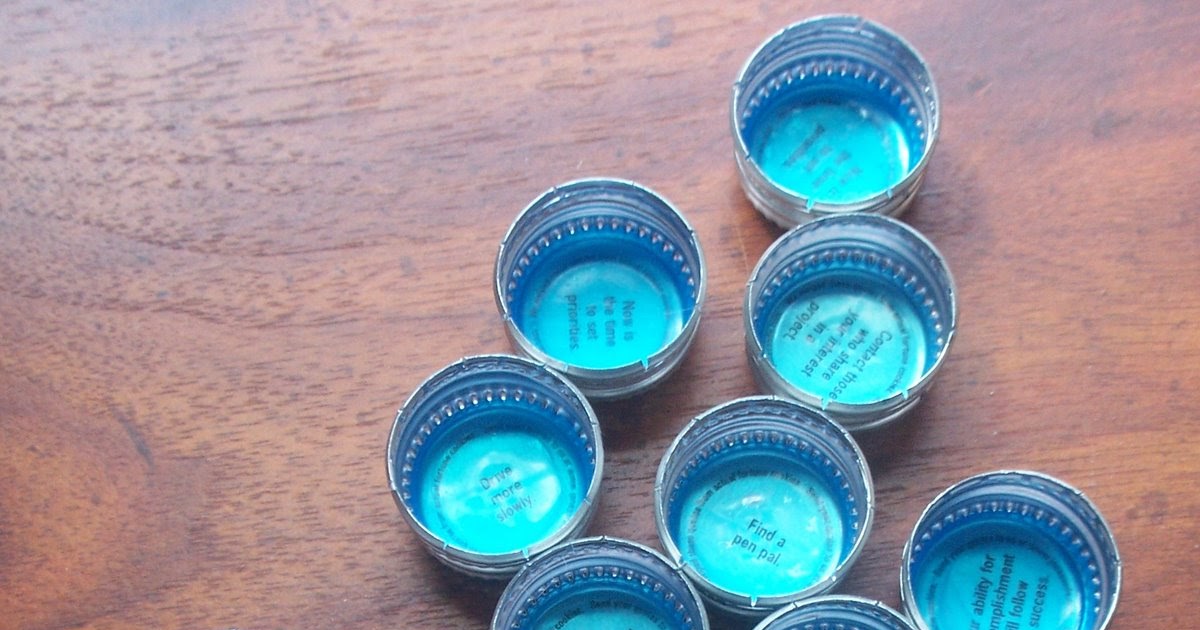 In my photographer's eye Jones soda caps