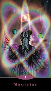 The Magician Quantum Tarot from Kunati by Kay Stopforth and Chris Butler