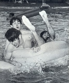 Beatles, Fab Four, Beatles Pool, Beatles Swimming, Beatles Miami, Beatles Beach, Beatles Photos