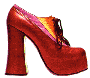 Funky Platform Shoes, 70s Platform Shoes, Groovy Shoes, Vintage Shoes, Groovy Retro Shoes