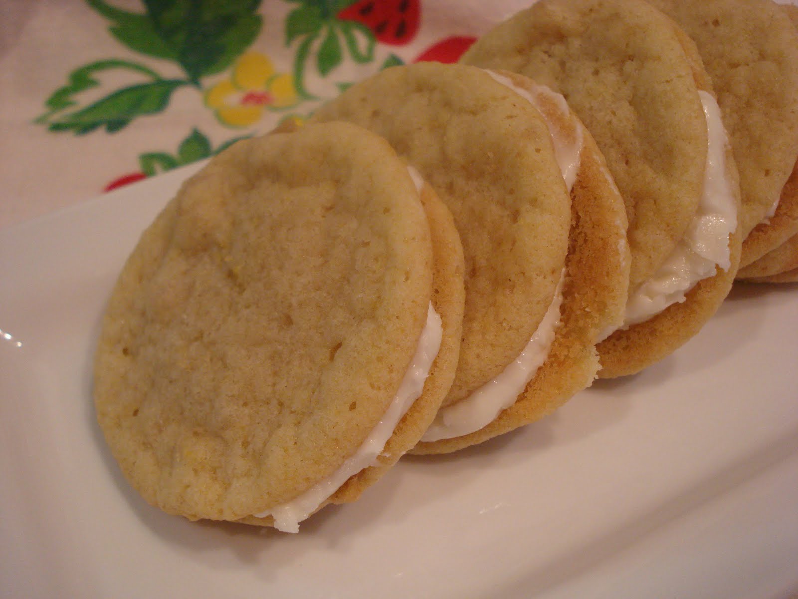 The Cookie Scoop Ginger Lemon Sandwich Cookies