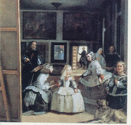 "Las meninas" - famoso cuadro pintado por Diego Velázquez - España.