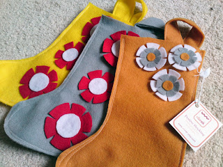 rikrak: eco felt stockings rikrak: eco felt stockings