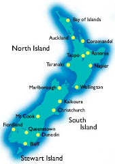 Map of NZ